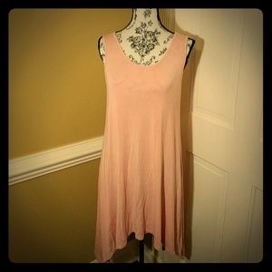 Pink Jersey dress